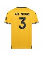 Wolves Rayan Ait-Nouri #3 Heimtrikot 2023-24 Kurzarm